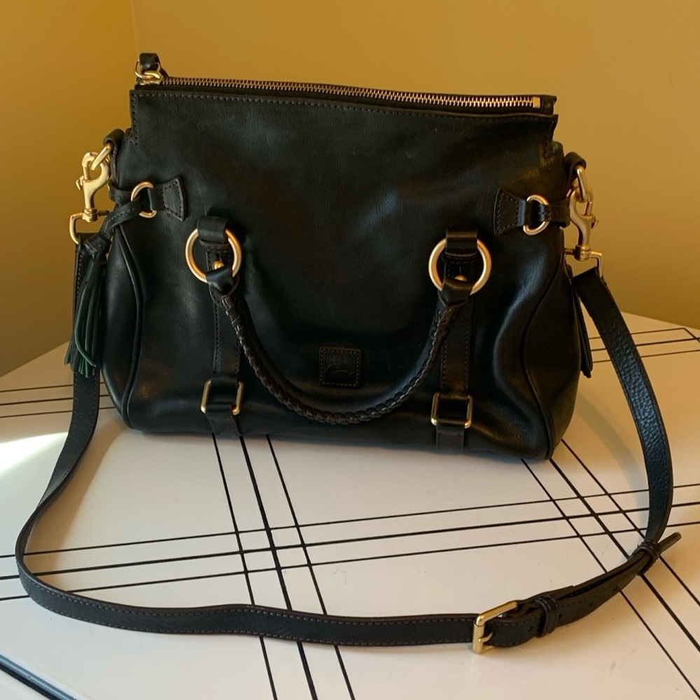 Dooney & Bourke BLACK Florentine Satchel.